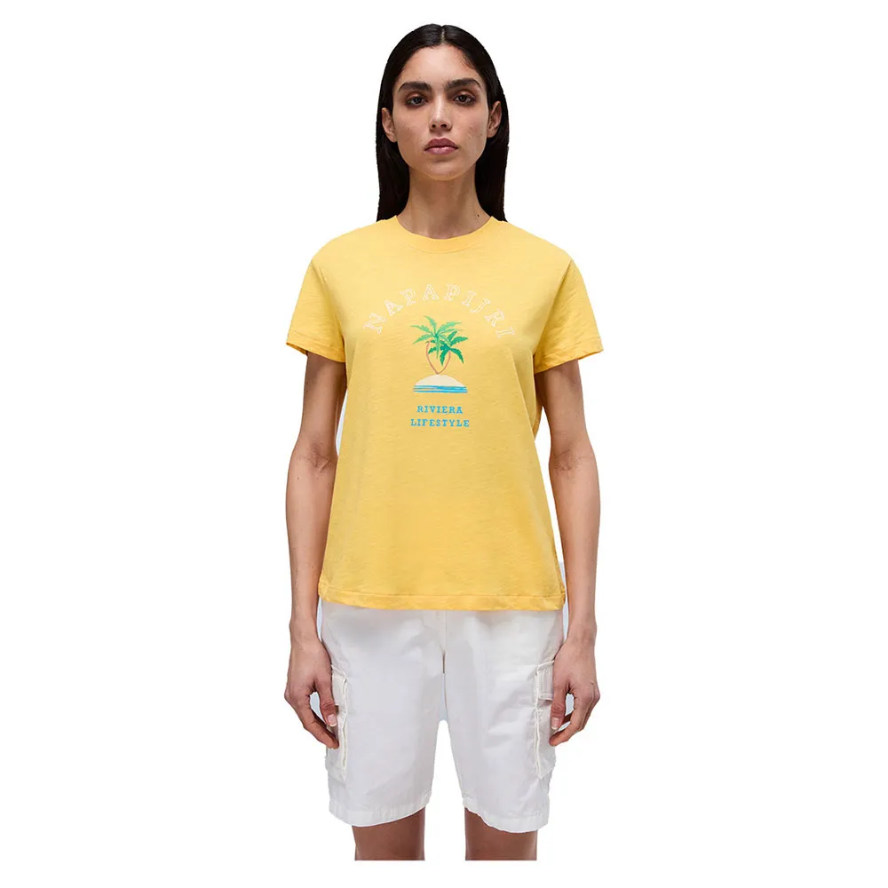Футболка с коротким рукавом Napapijri Fete, желтый
Футболка с коротким рукавом Napapijri Fete, желтый