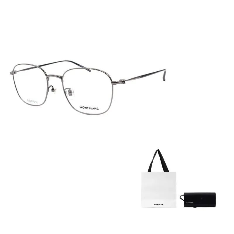 MONTBLANC Титановые овальные очки мужские серые, Metal Gray
MONTBLANC Титановые овальные очки мужские серые, Metal Gray