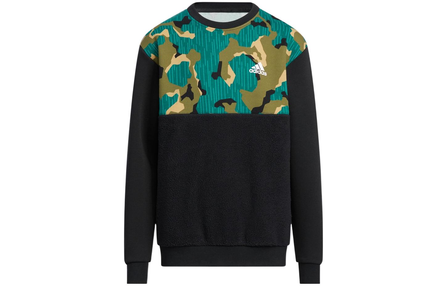 Детская толстовка с круглым вырезом, средней толщины Adidas, черный
Детская толстовка с круглым вырезом, средней толщины Adidas, черный