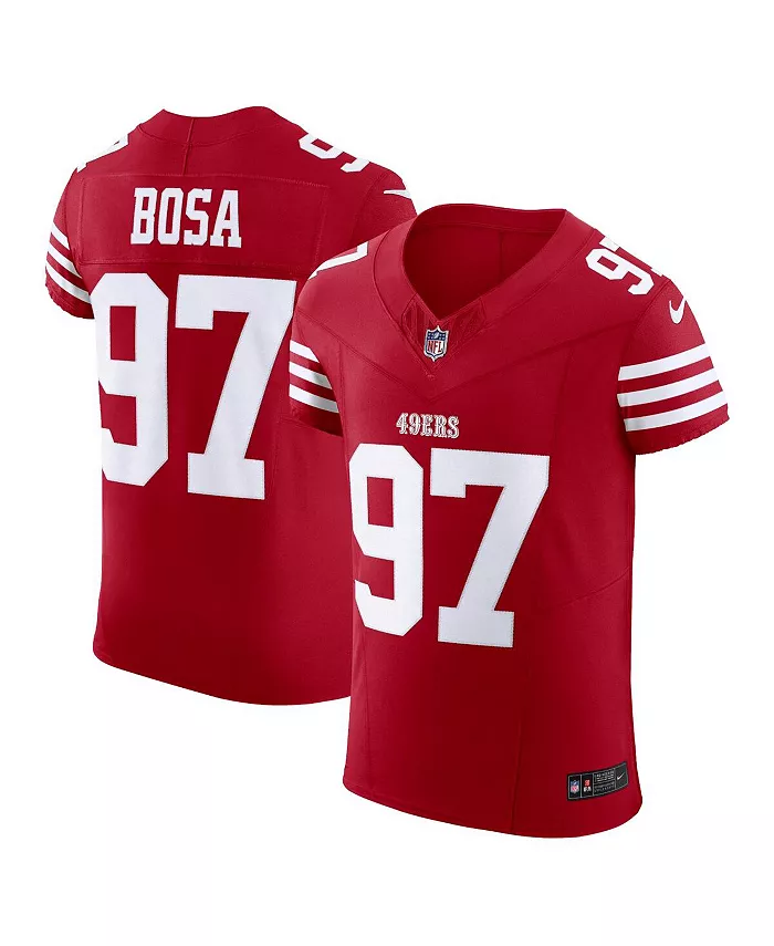 Мужская футболка Nick Bosa Scarlet San Francisco 49ers Vapor F.U.S.E. Elite Nike
Мужская футболка Nick Bosa Scarlet San Francisco 49ers Vapor F.U.S.E. Elite Nike