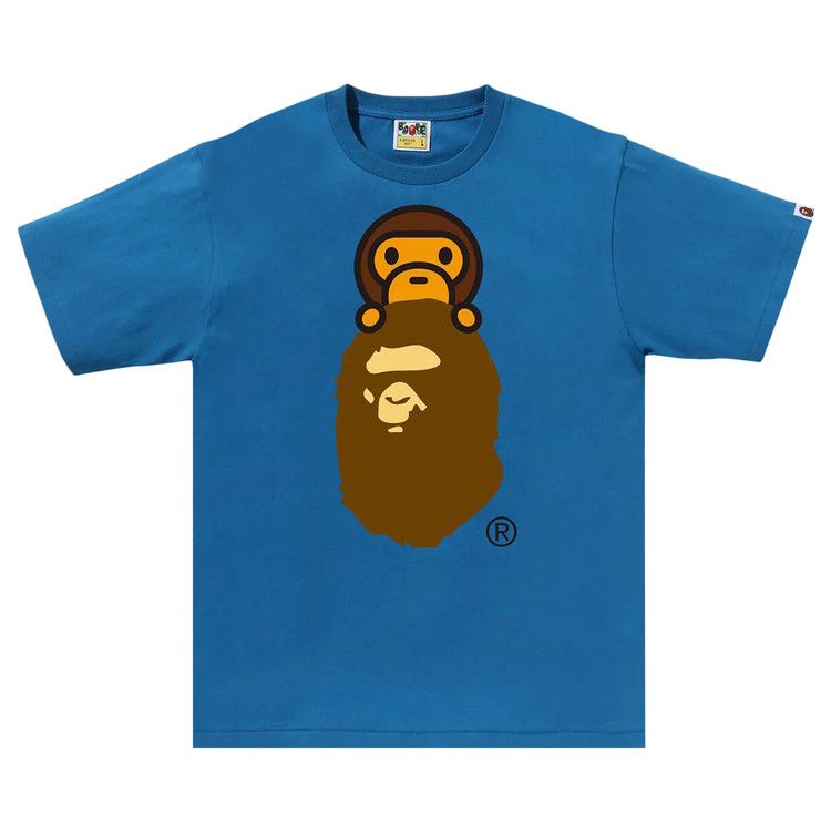 Футболка BAPE Milo On Ape Head Tee, Blue
Футболка BAPE Milo On Ape Head Tee, Blue