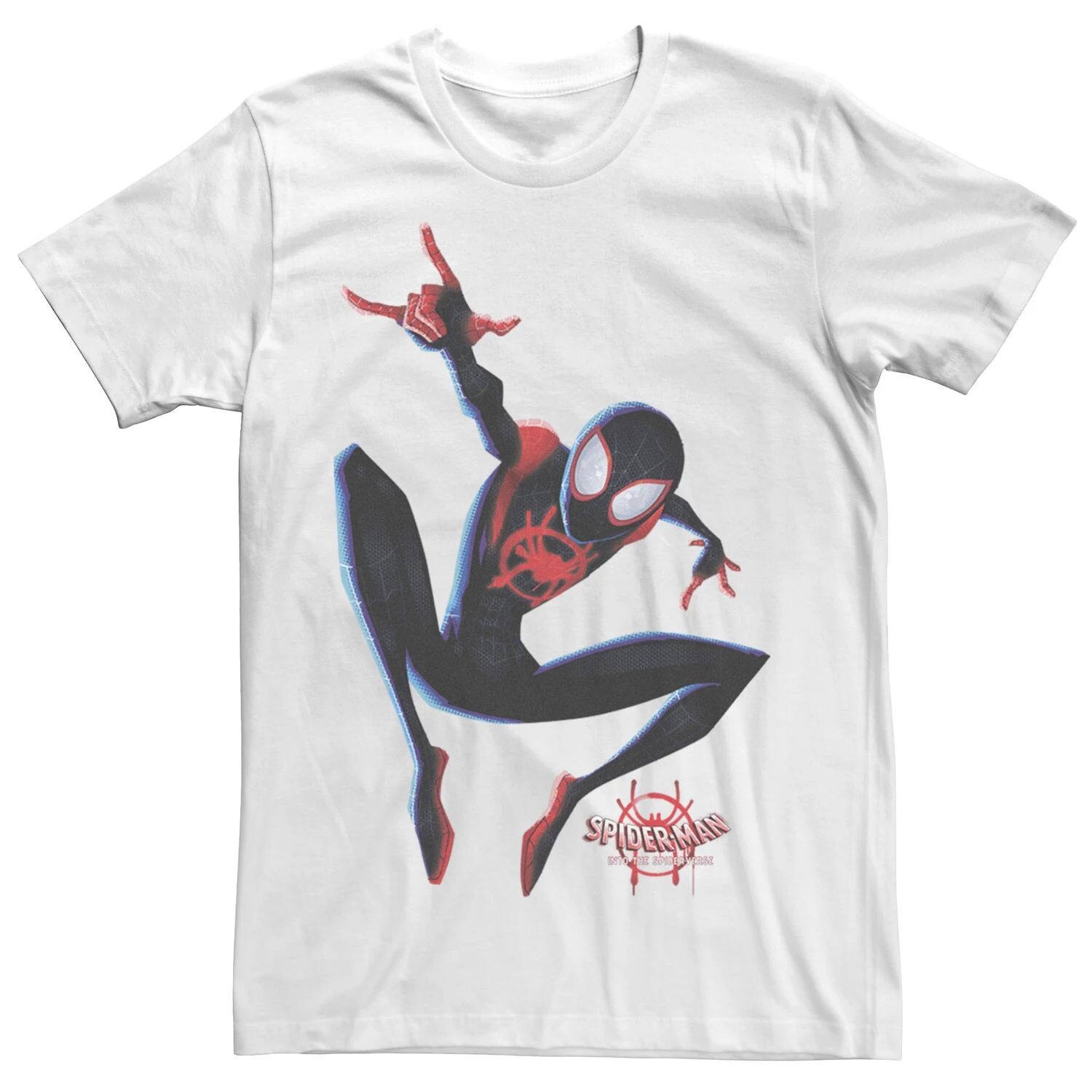 Мужская футболка с рисунком Spider-Man Spiderverse Miles Morales Marvel
Мужская футболка с рисунком Spider-Man Spiderverse Miles Morales Marvel