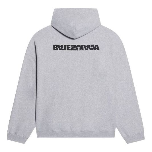 Толстовка turn hoodie wide fit 'heather grey black' Balenciaga, серый
Толстовка turn hoodie wide fit 'heather grey black' Balenciaga, серый