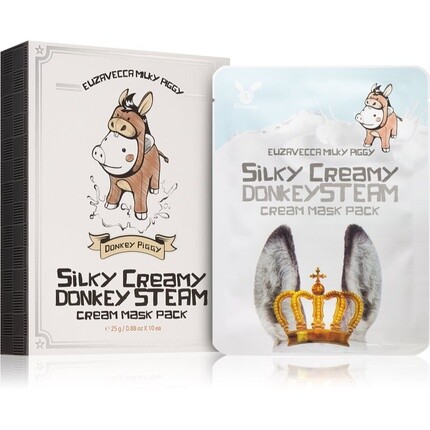 Набор паровых масок Elizavecca Silky Creamy Donkey Steam Mask - 10 масок по 25 мл каждая
Набор паровых масок Elizavecca Silky Creamy Donkey Steam Mask - 10 масок по 25 мл каждая