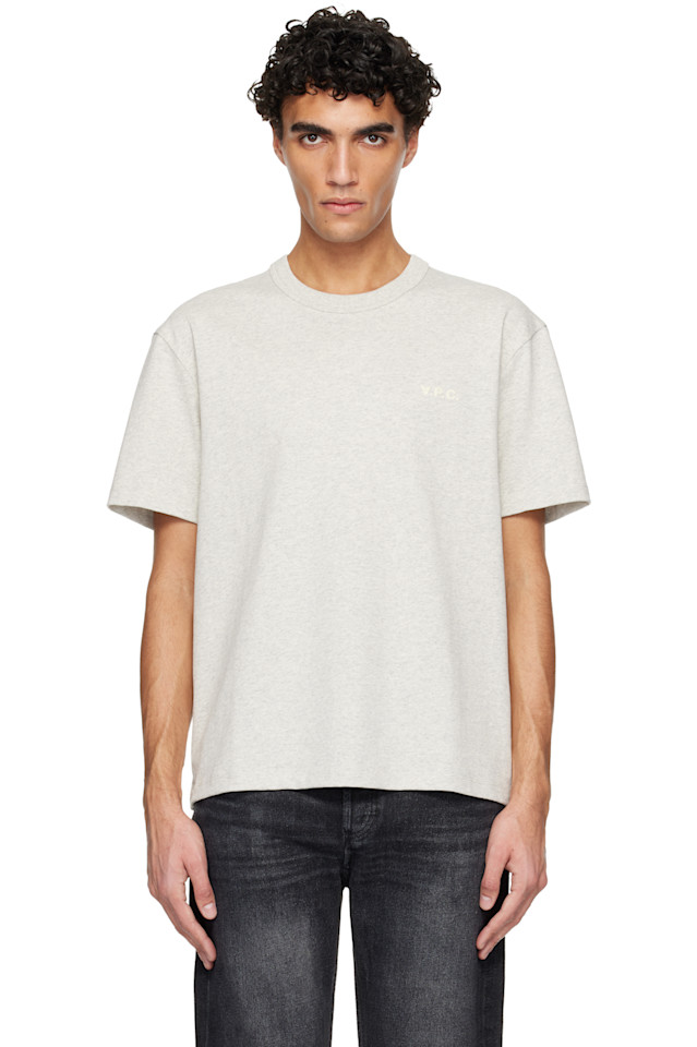 A.P.C. Серая свободная футболка 'vpc'
A.P.C. Серая свободная футболка 'vpc'