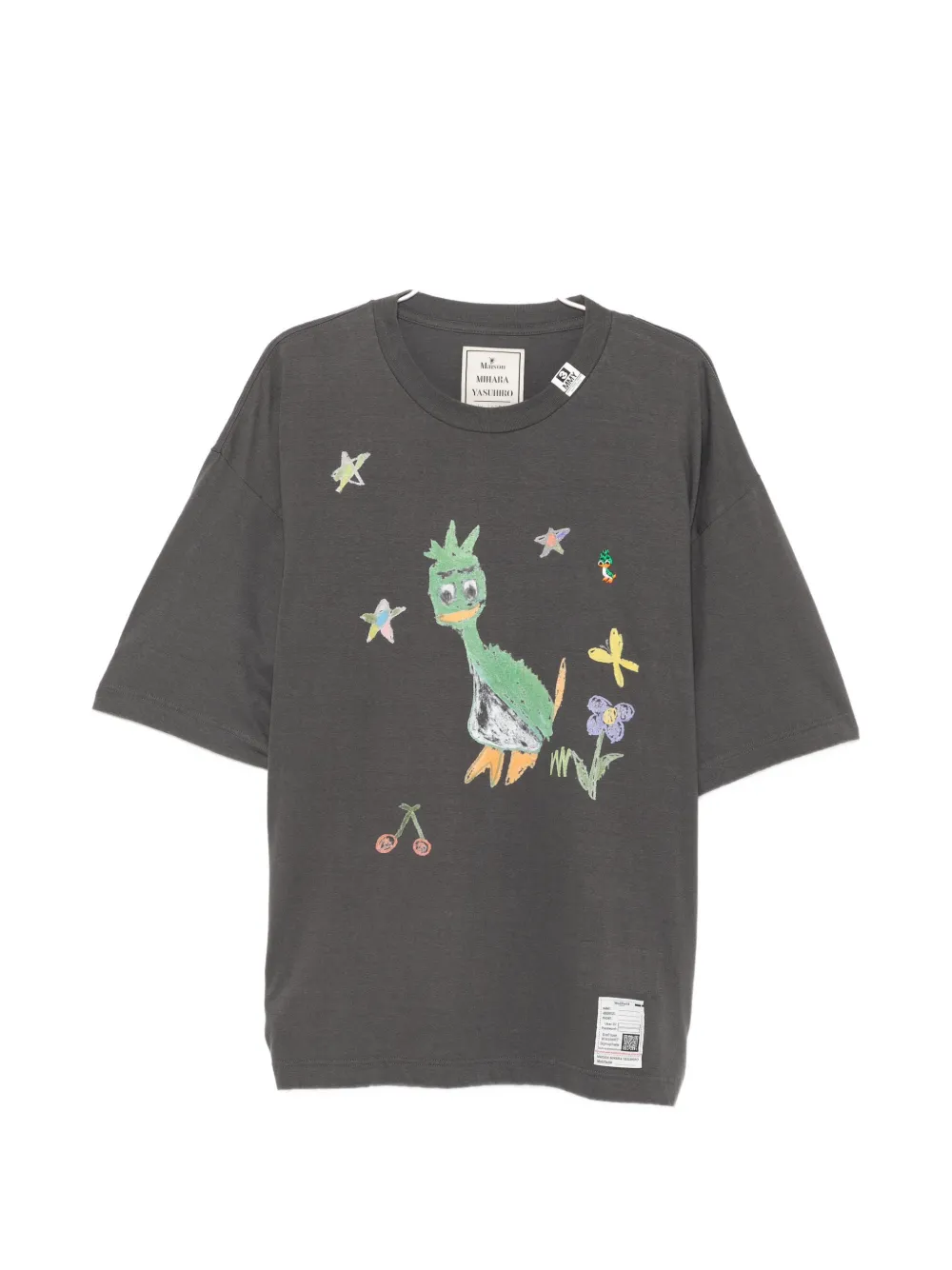 Футболка с рисунком Леона Maison Mihara Yasuhiro, черный
Футболка с рисунком Леона Maison Mihara Yasuhiro, черный