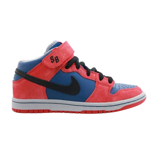 Кроссовки Nike Dunk Mid Pro SB 'Spider Man', синий 
Кроссовки Nike Dunk Mid Pro SB 'Spider Man', синий