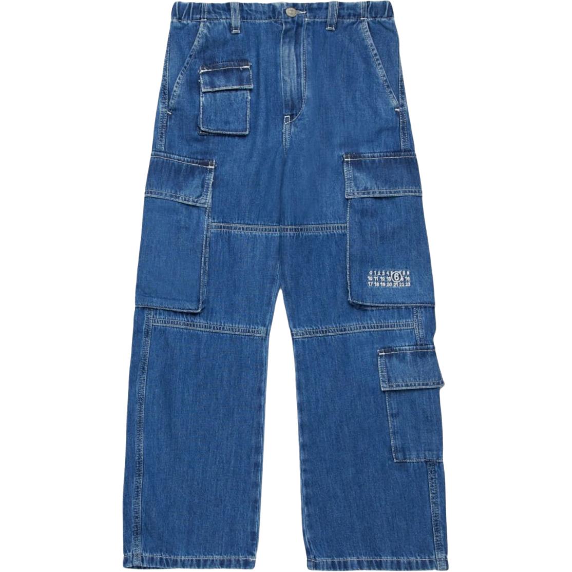 Штаны детские MM6 Maison Margiela, синий
Штаны детские MM6 Maison Margiela, синий
