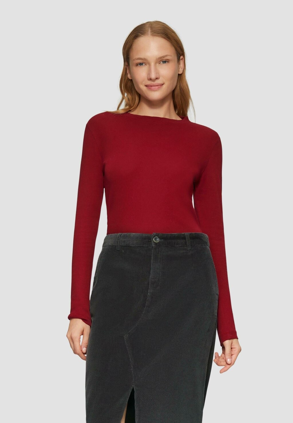 Юбка-карандаш MIT SCHLITZ s.Oliver, антрацит
Юбка-карандаш MIT SCHLITZ s.Oliver, антрацит