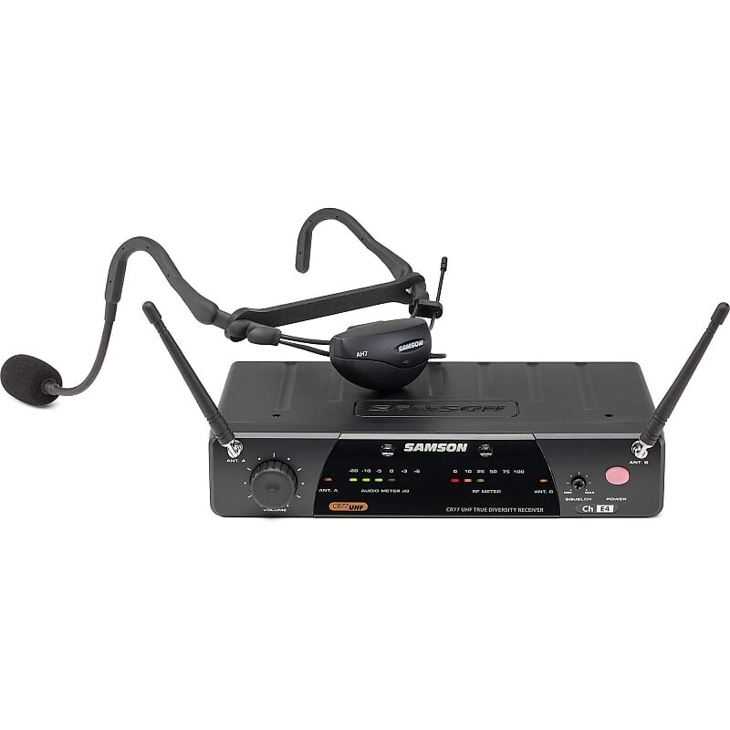 Беспроводная микрофонная система Samson AirLine 77 AH7 Wireless Fitness Headset Microphone System (K3 Band)
Беспроводная микрофонная система Samson AirLine 77 AH7 Wireless Fitness Headset Microphone System (K3 Band)
