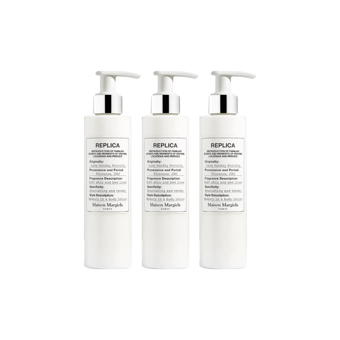 Лосьон для тела Lazy Weekend очищение снятие зуда увлажнение ароматный 200мл/400мл Maison Margiela
Лосьон для тела Lazy Weekend очищение снятие зуда увлажнение ароматный 200мл/400мл Maison Margiela