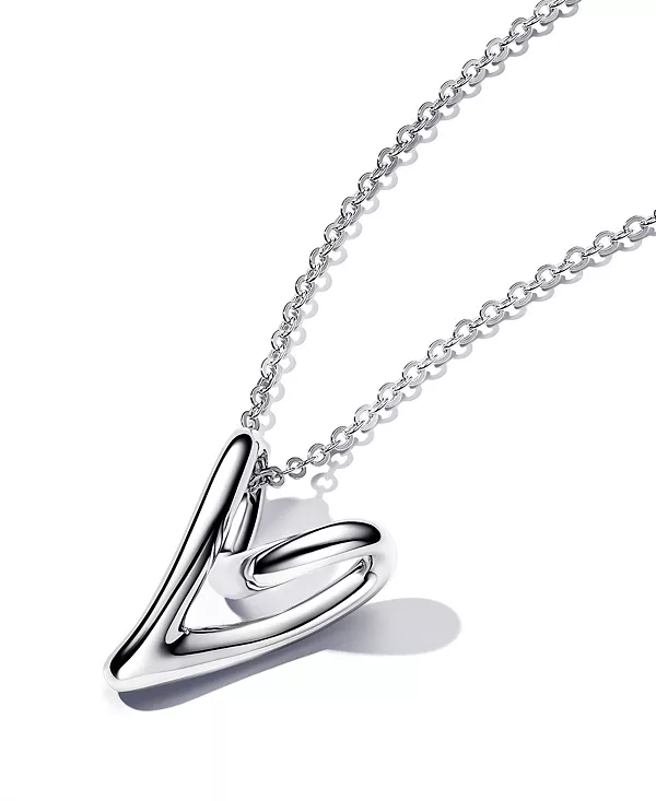 Серебряное ожерелье в форме сердца длиной 27,6 дюйма Pandora, silver
Серебряное ожерелье в форме сердца длиной 27,6 дюйма Pandora, silver