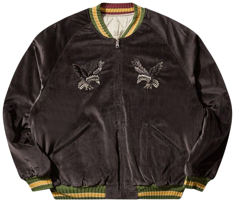 Куртка сувенирная бархатная Kapital, черный
Куртка сувенирная бархатная Kapital, черный