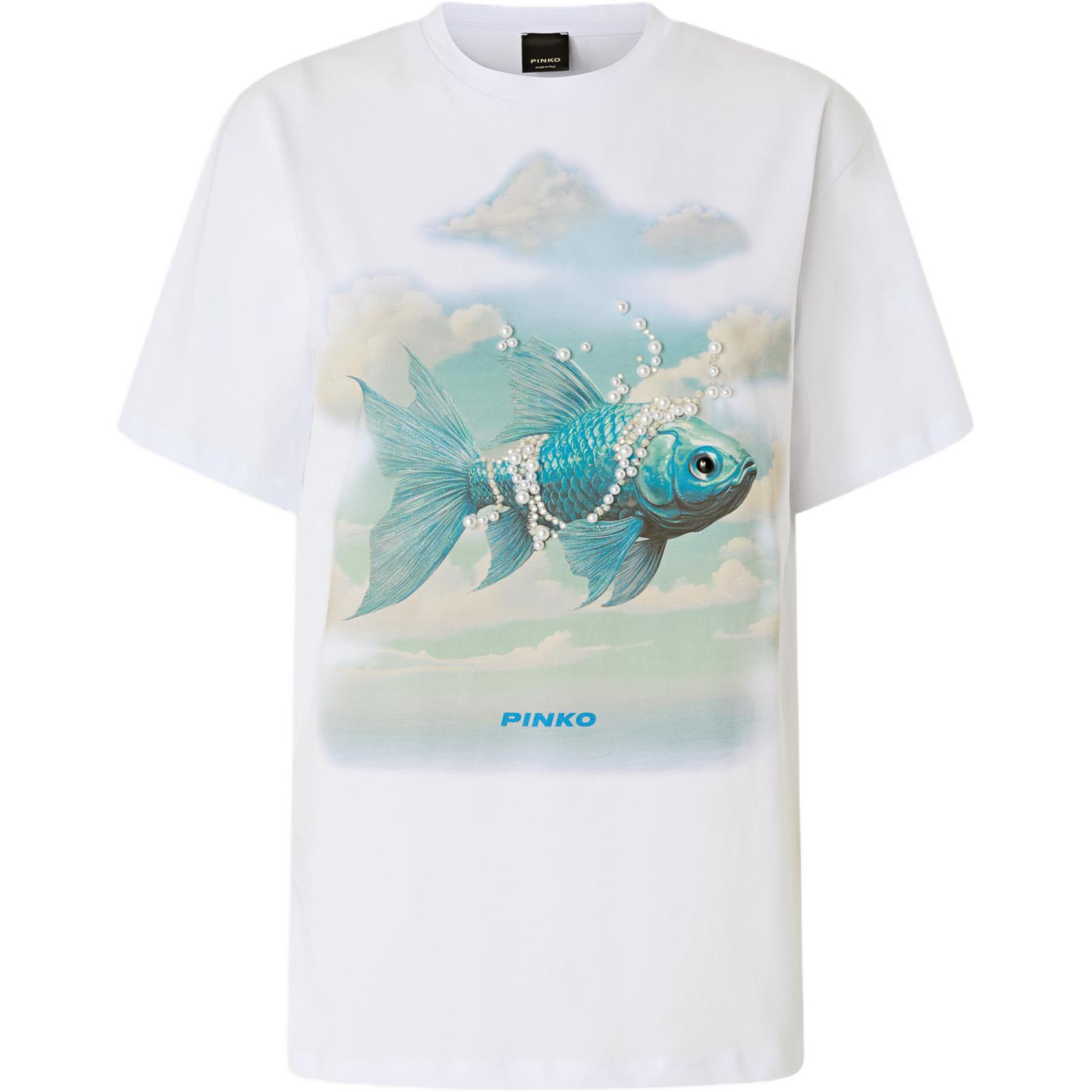 Футболка с принтом PINKO, белый
Футболка с принтом PINKO, белый