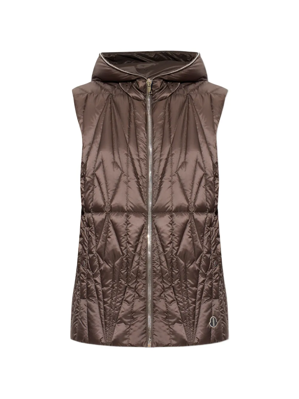 Стеганый жилет с капюшоном Moncler + Rick Owens, коричневый
Стеганый жилет с капюшоном Moncler + Rick Owens, коричневый