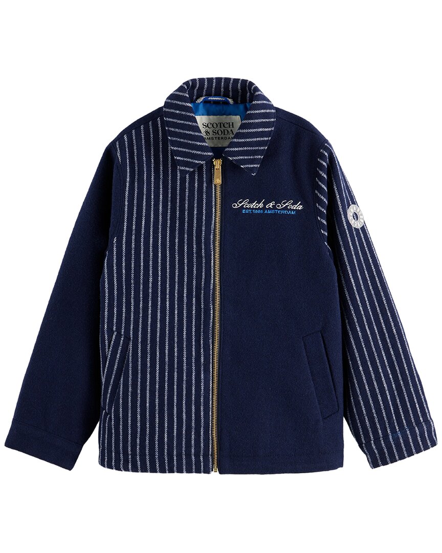 Куртка-бомбер Scotch & Soda In-Between Coach Zip Jacket, синий
Куртка-бомбер Scotch & Soda In-Between Coach Zip Jacket, синий