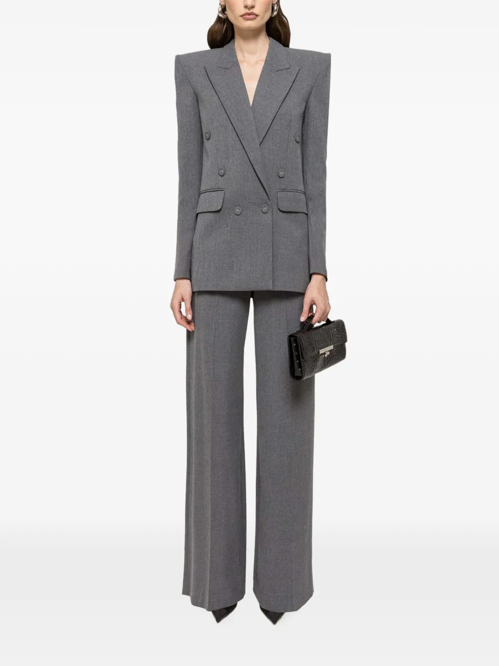 Брюки палаццо с завышенной талией NISSA, серый
Брюки палаццо с завышенной талией NISSA, серый