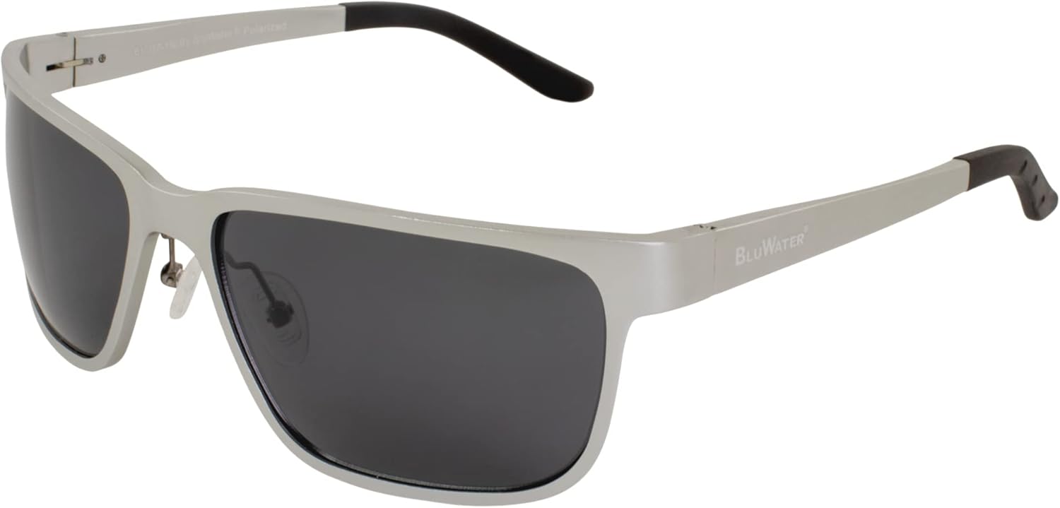 Поляризованные солнцезащитные очки Global Vision BluWater Alumination 2 для мужчин и женщин, для катания на лодках и рыбалки, серебристая алюминиевая оправа с дымчатыми линзами, Gunmetal
Поляризованные солнцезащитные очки Global Vision BluWater Alumination 2 для мужчин и женщин, для катания на лодках и рыбалки, серебристая алюминиевая оправа с дымчатыми линзами, Gunmetal
