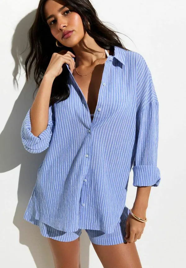 Пляжный аксессуар в полоску с длинным рукавом New Look, Blue Pattern, Синий, Пляжный аксессуар в полоску с длинным рукавом New Look, Blue Pattern
Пляжный аксессуар в полоску с длинным рукавом New Look, Blue Pattern, Синий, Пляжный аксессуар в полоску с длинным рукавом New Look, Blue Pattern