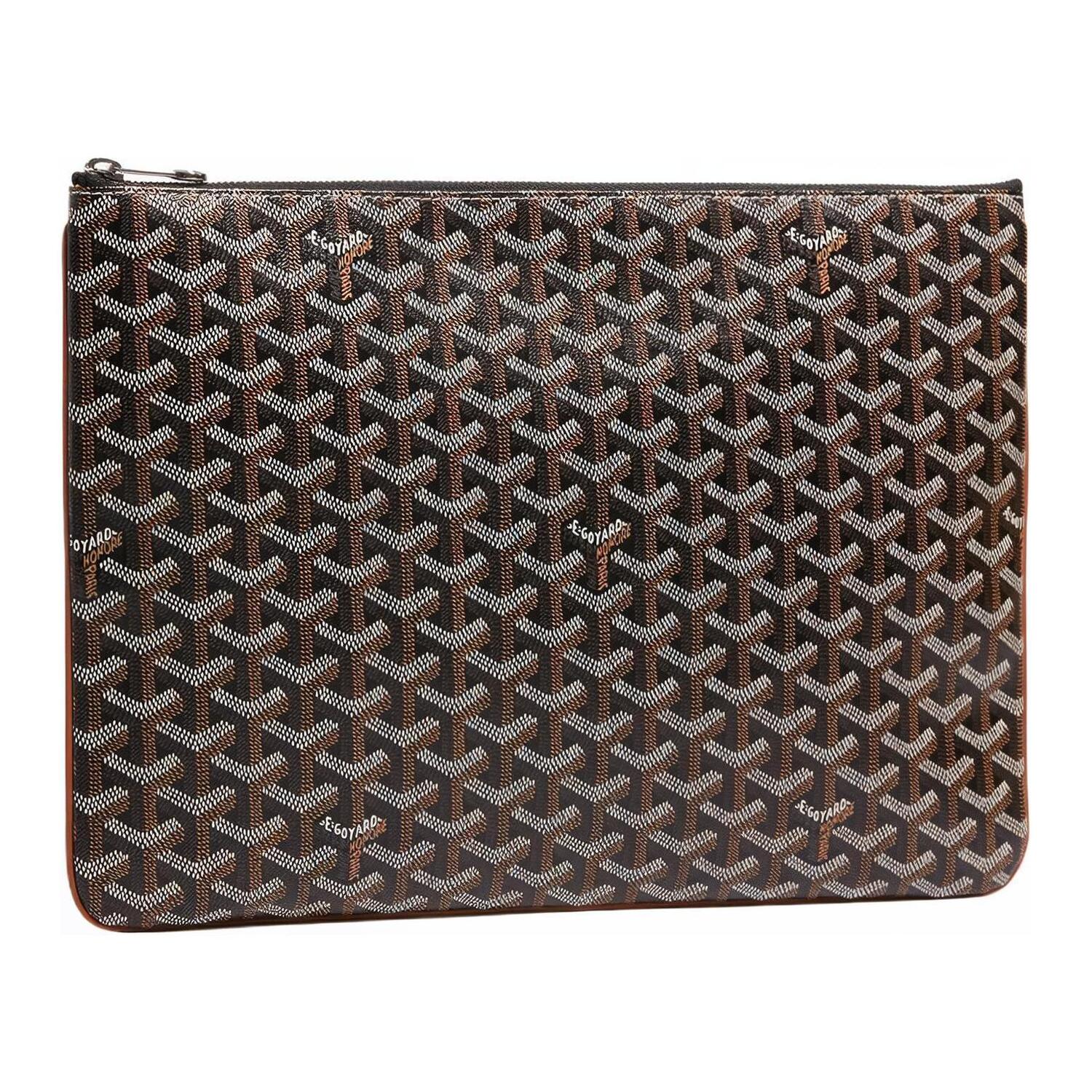 GOYARD SENAT Canvas With Leather Wallet, Toiletry Bag, Clutch Regular Unisex Brown
GOYARD SENAT Canvas With Leather Wallet, Toiletry Bag, Clutch Regular Unisex Brown