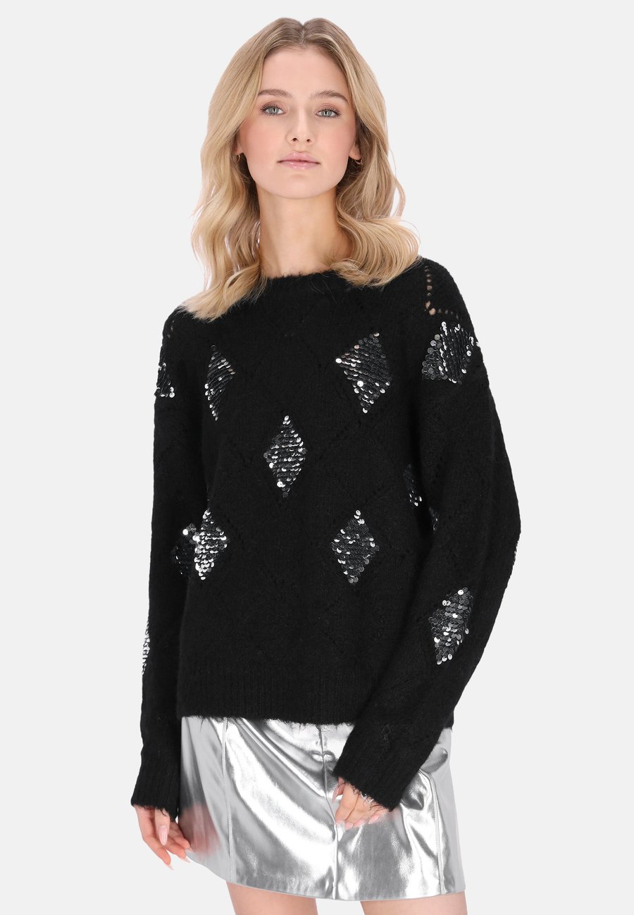 Джемпер myMo CREW NECK SEQUIN, Black
Джемпер myMo CREW NECK SEQUIN, Black