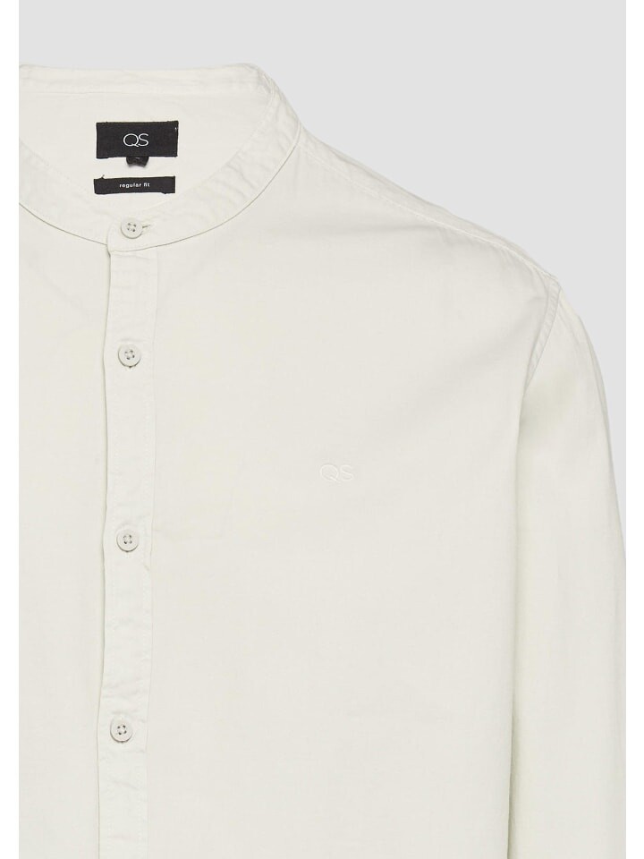 Рубашка QS Hemd langarm, серый 
Рубашка QS Hemd langarm, серый