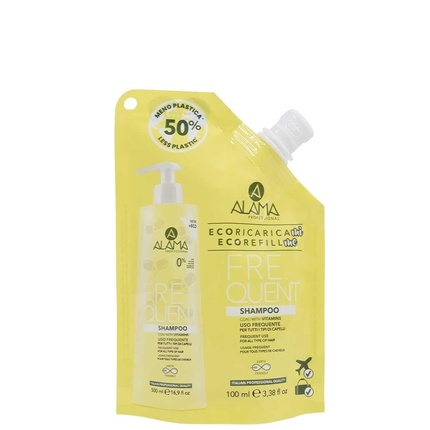 Alama Professional Eco-Refill Шампунь для частого мытья для всех типов волос A Alama 
Alama Professional Eco-Refill Шампунь для частого мытья для всех типов волос A Alama