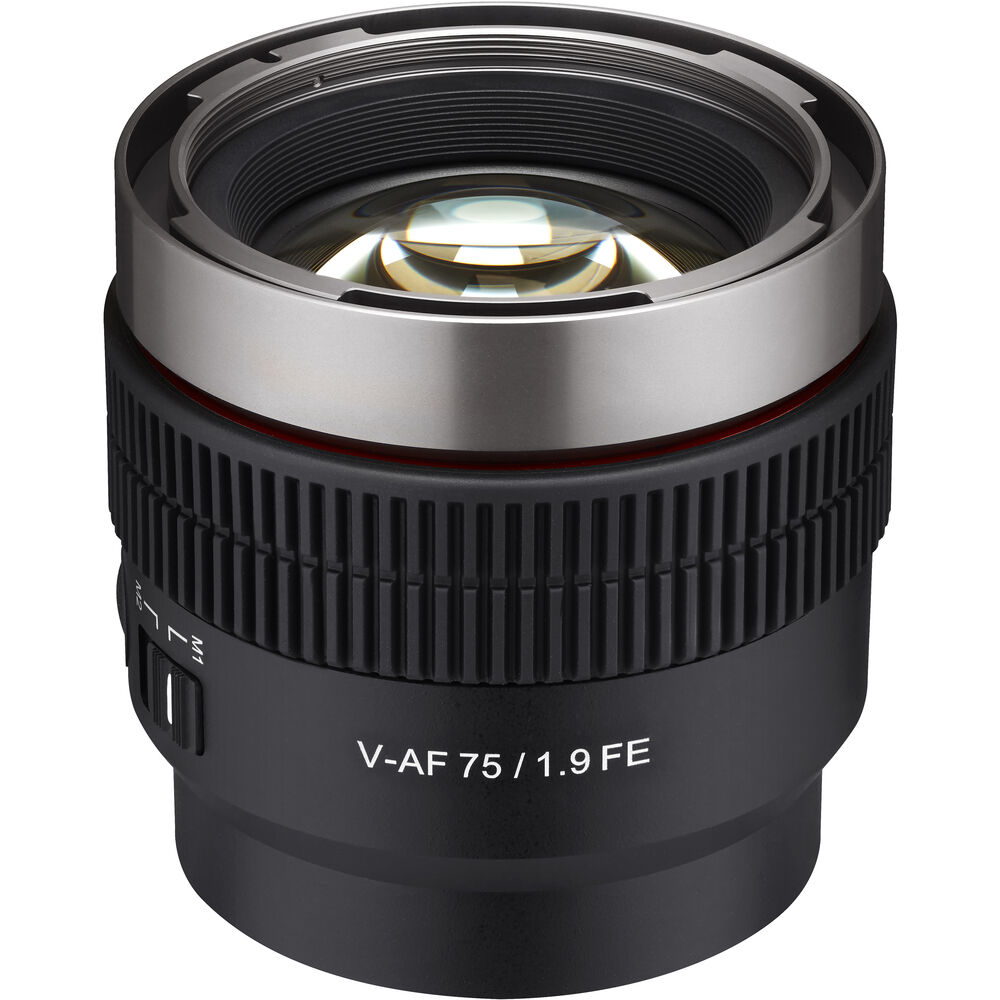 Объектив Samyang Cine V-AF 75mm T1.9 FE (крепление Sony E)
Объектив Samyang Cine V-AF 75mm T1.9 FE (крепление Sony E)