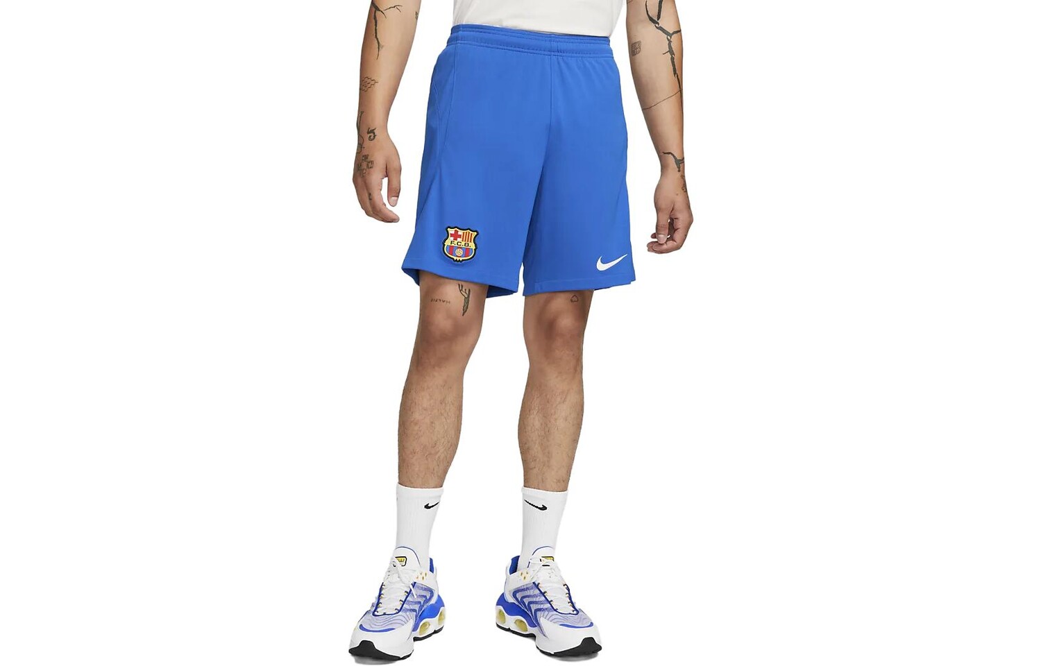 Футбольные шорты мужские королевского синего цвета Nike, синий
Футбольные шорты мужские королевского синего цвета Nike, синий