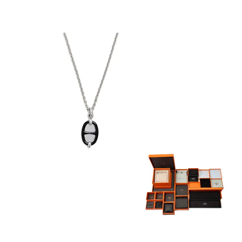 HERMES Палладиум металлические колье женские black
HERMES Палладиум металлические колье женские black