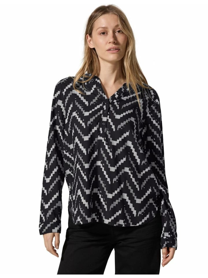 Cecil Женская блузка с длинными рукавами черного цвета
Cecil Женская блузка с длинными рукавами черного цвета