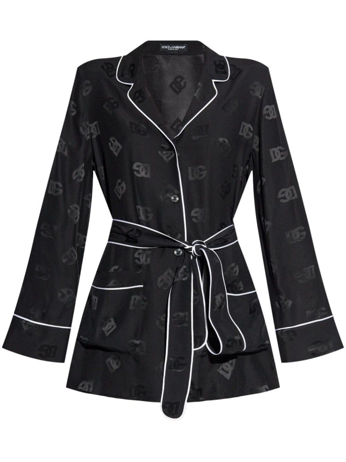 Dolce & Gabbana рубашка из атласного жаккарда, черный
Dolce & Gabbana рубашка из атласного жаккарда, черный