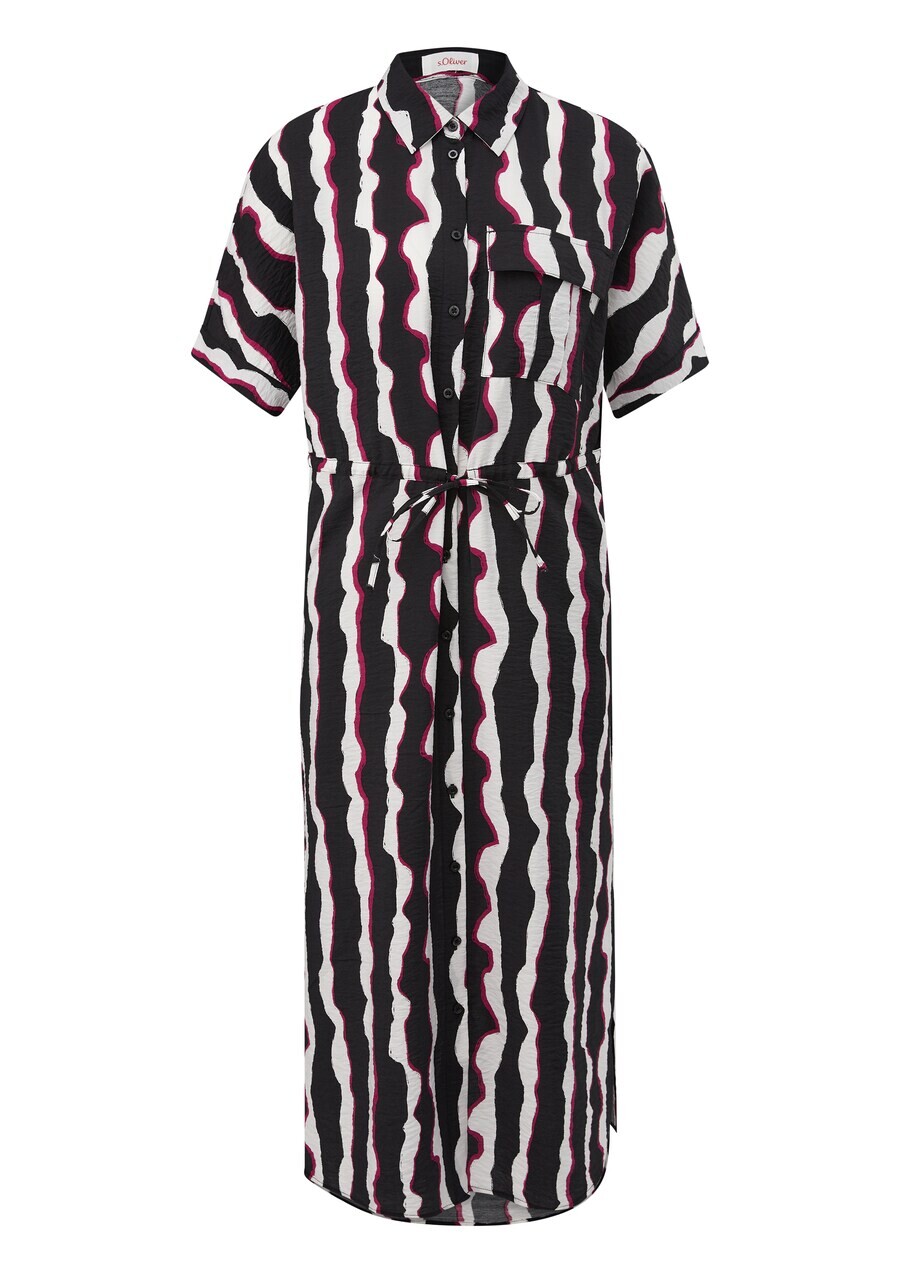Платье s.Oliver Dress, черный/белый
Платье s.Oliver Dress, черный/белый
