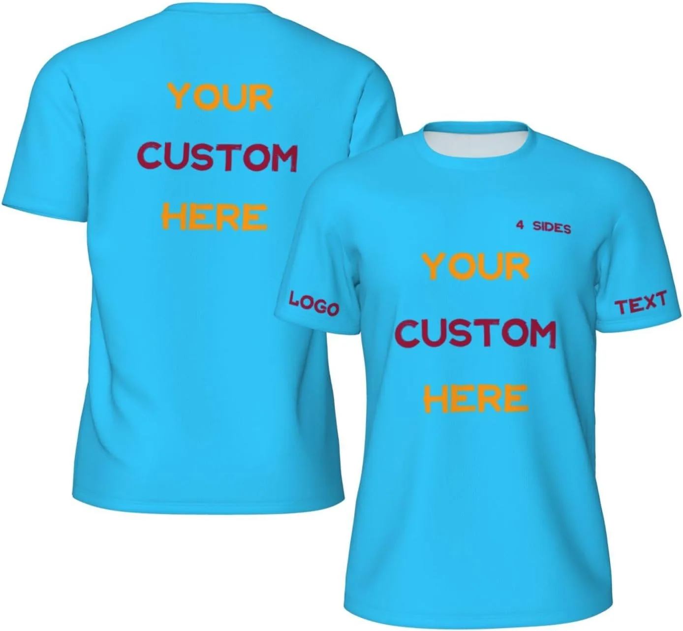 Футболка Custom с принтом на 4 сторонах
Футболка Custom с принтом на 4 сторонах