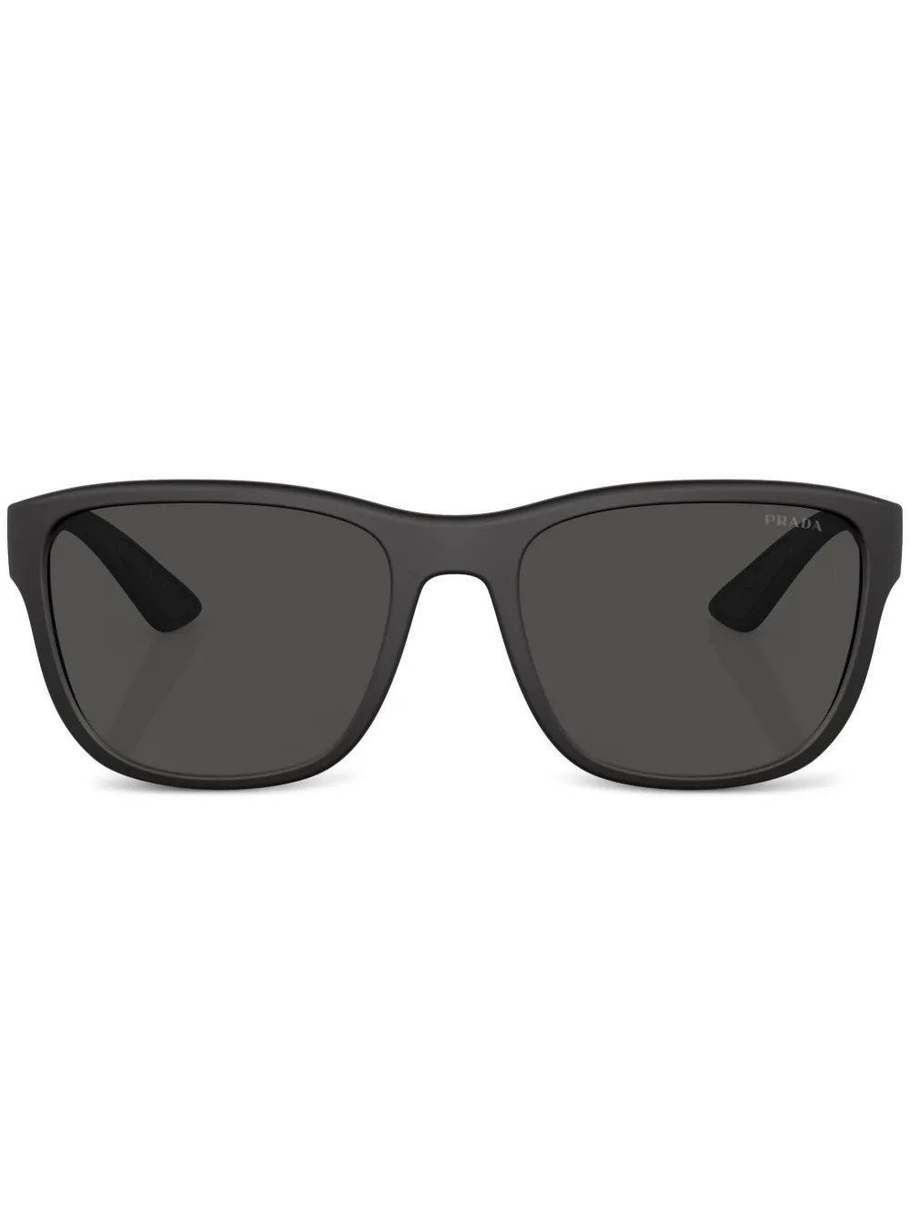 Солнцезащитные очки в квадратной оправе Prada Eyewear, черный 
Солнцезащитные очки в квадратной оправе Prada Eyewear, черный