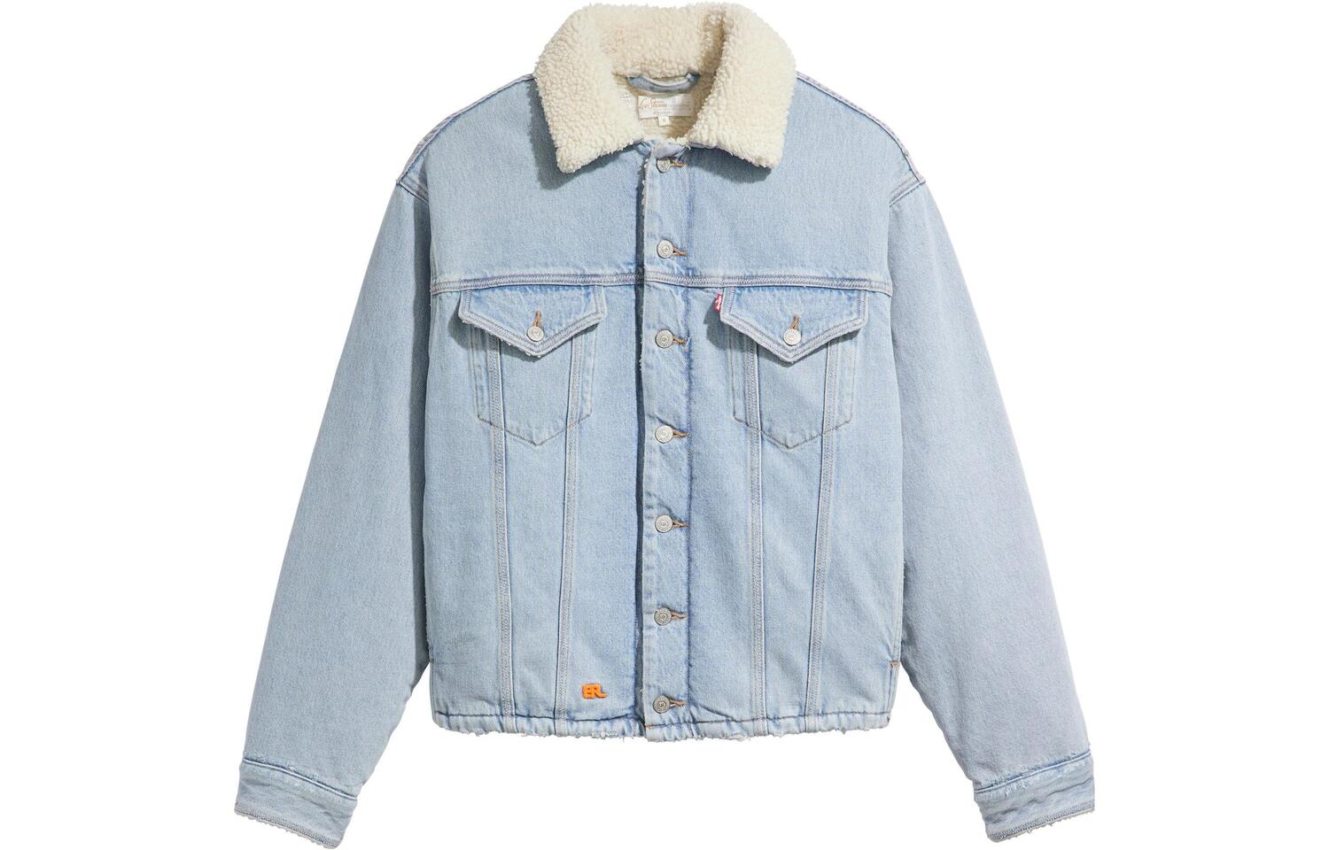 ERL Левис Шерпа Джинсовая Курка Тракер, Blue
ERL Левис Шерпа Джинсовая Курка Тракер, Blue