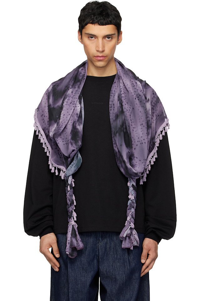 Шарф футболка с длинными рукавами We11Done, черный
Шарф футболка с длинными рукавами We11Done, черный