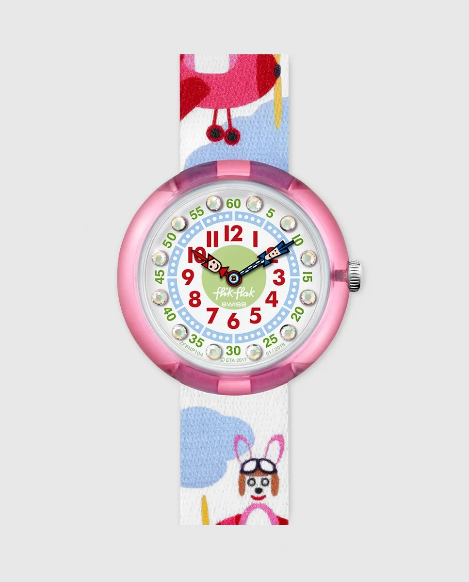 Женские часы Flik Flak FBNP104 с разноцветным принтом
Женские часы Flik Flak FBNP104 с разноцветным принтом