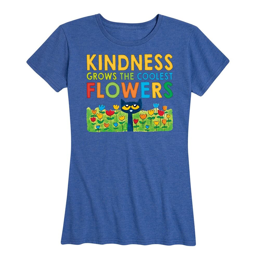 Женская футболка с рисунком Pete The Cat Kindness Grows, цвет Heather Blue
Женская футболка с рисунком Pete The Cat Kindness Grows, цвет Heather Blue