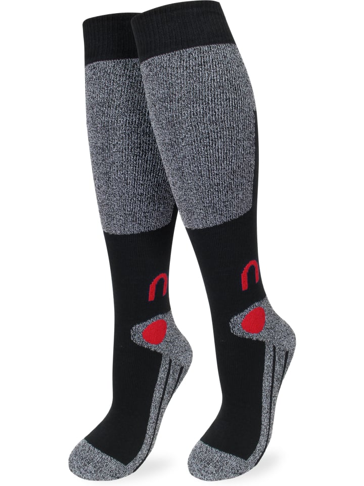 Normani 2 пары красных лыжных гольфов до колен
Normani 2 пары красных лыжных гольфов до колен