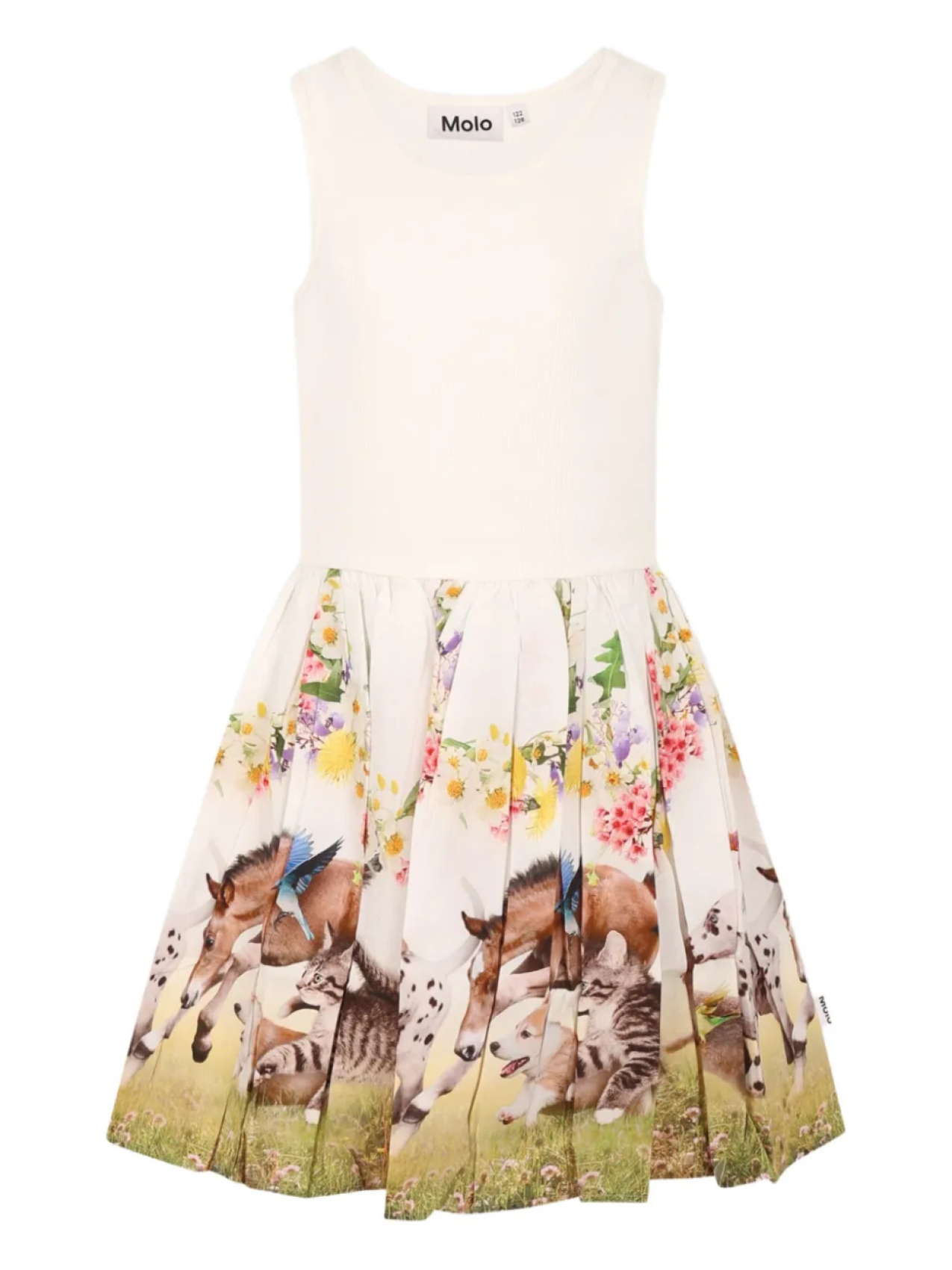 Мини-платье с графическим принтом Molo, белый
Мини-платье с графическим принтом Molo, белый