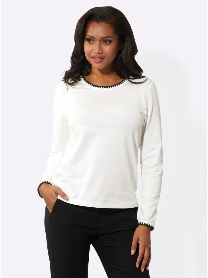 Рубашка с круглым вырезом цвета экрю WITT WEIDEN
Рубашка с круглым вырезом цвета экрю WITT WEIDEN