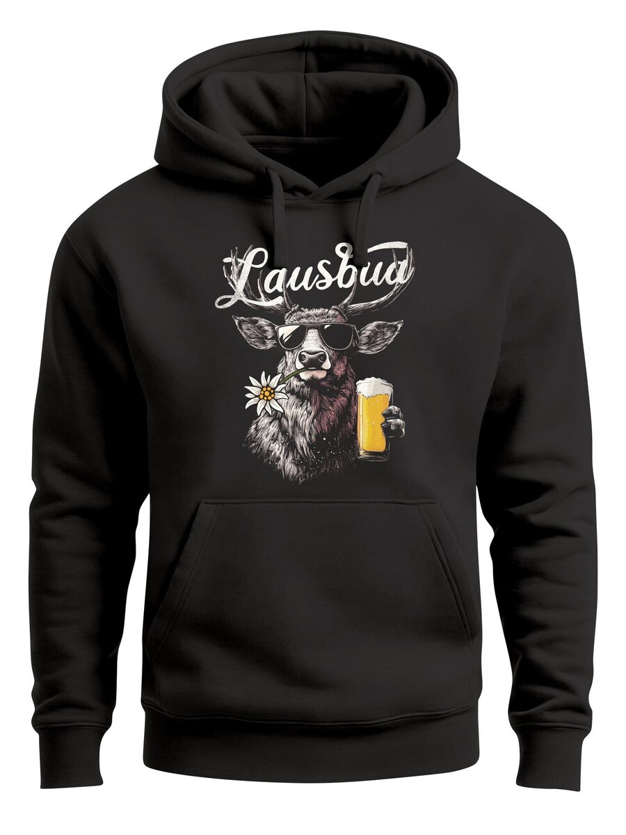 Толстовка Neverless Lausbua Bier, черный
Толстовка Neverless Lausbua Bier, черный
