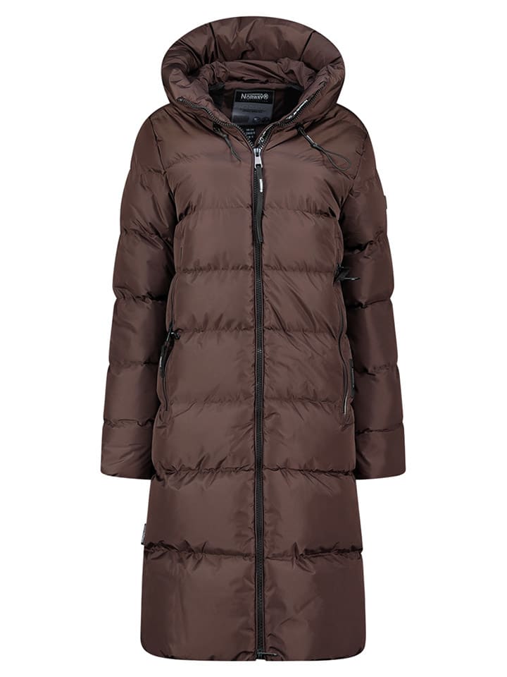 Geographical Norway Зимнее пальто "Апрель" темно-коричневого цвета
Geographical Norway Зимнее пальто "Апрель" темно-коричневого цвета