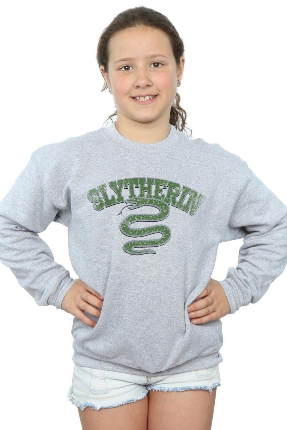 Толстовка со спортивной эмблемой Слизерина Harry Potter, серый
Толстовка со спортивной эмблемой Слизерина Harry Potter, серый