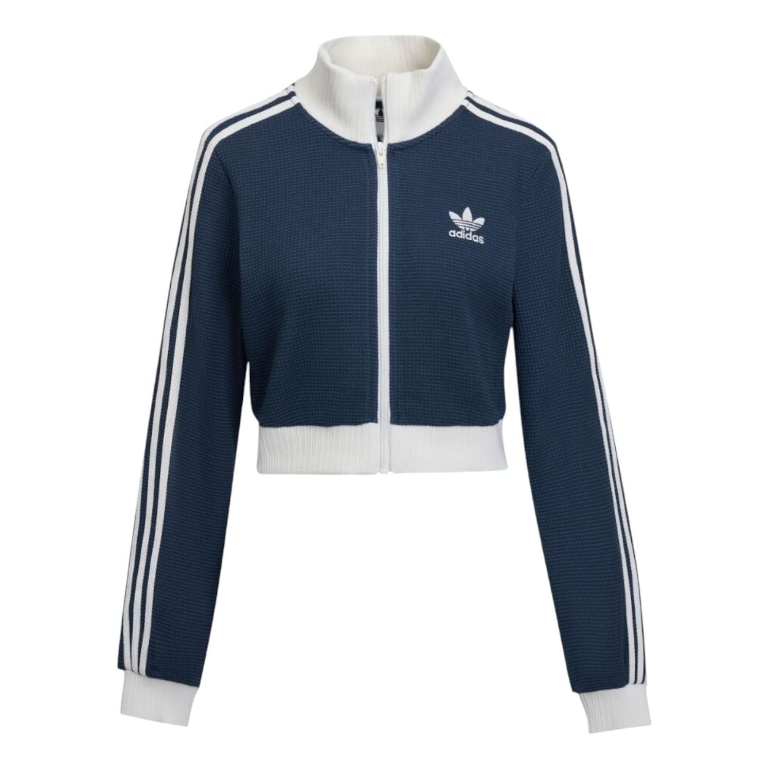 (WMNS) Укороченная спортивная куртка adidas, приталенный крой, азиатский размер, цвет «Ночной индиго»
(WMNS) Укороченная спортивная куртка adidas, приталенный крой, азиатский размер, цвет «Ночной индиго»