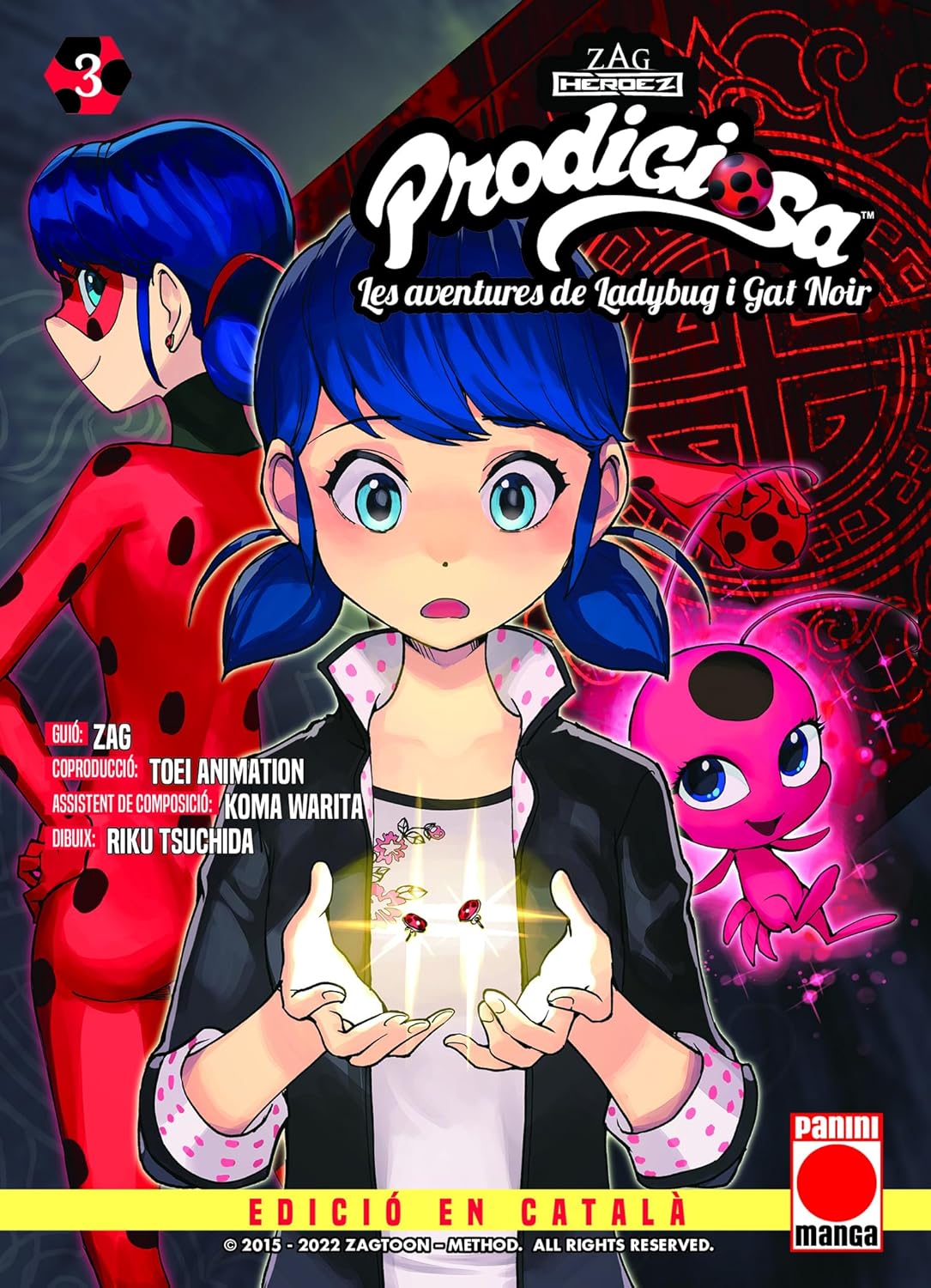 Prodigiosa. les aventures de ladybug i gat noir n.3 (edició en català) (PANINI ESPAÑA S.A.)
Prodigiosa. les aventures de ladybug i gat noir n.3 (edició en català) (PANINI ESPAÑA S.A.)