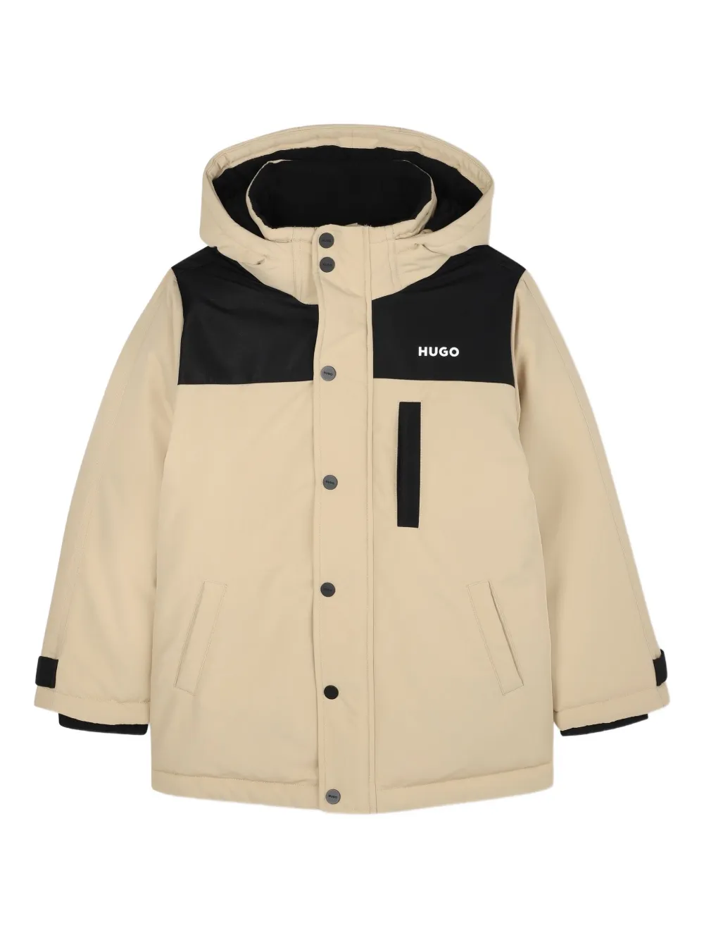 Куртка в стиле колор-блок с капюшоном HUGO KIDS, нейтральный
Куртка в стиле колор-блок с капюшоном HUGO KIDS, нейтральный