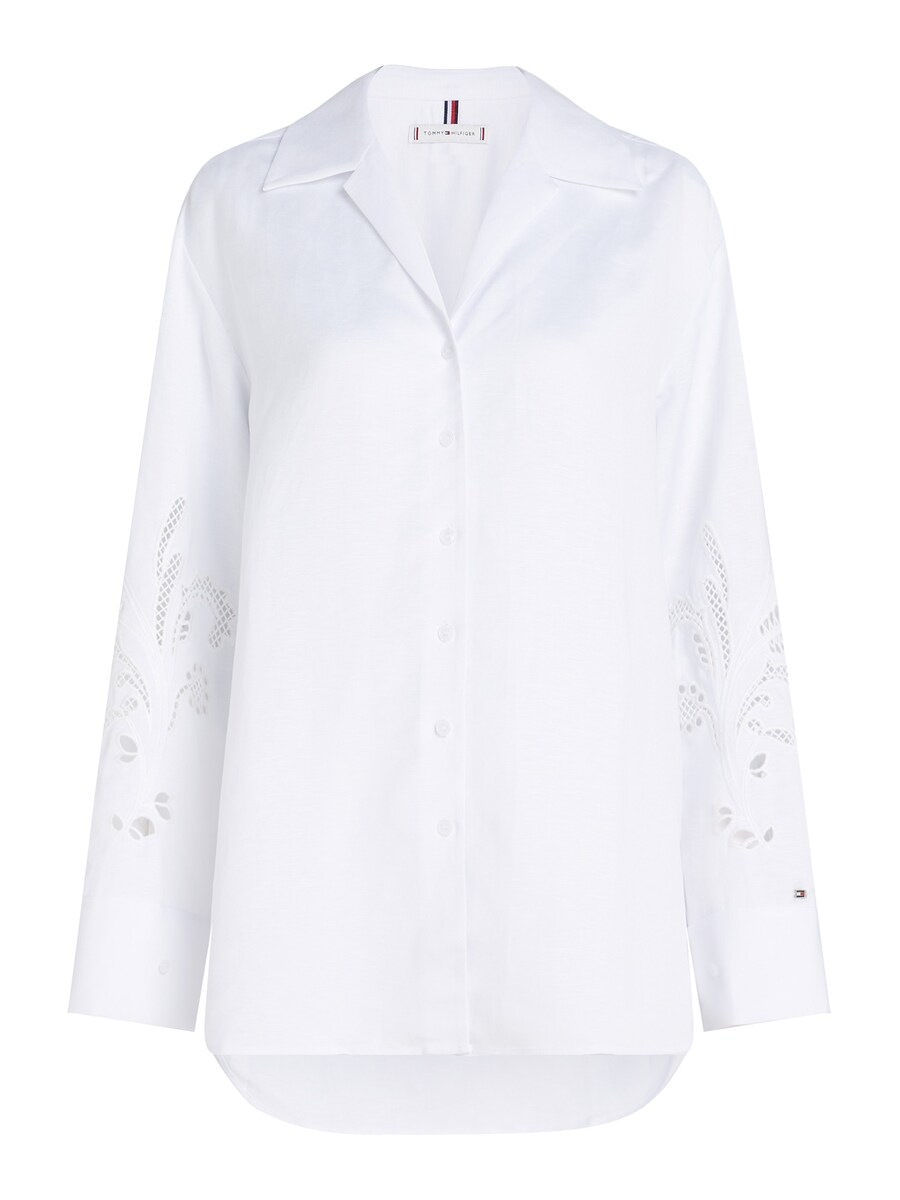 Блуза TOMMY HILFIGER, белый 
Блуза TOMMY HILFIGER, белый
