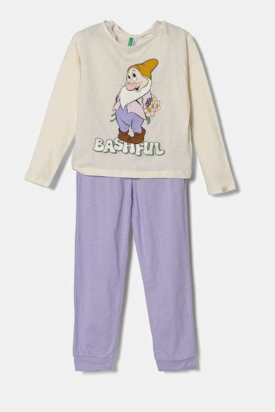 Детская хлопковая пижама United Colors Of Benetton, бежевый
Детская хлопковая пижама United Colors Of Benetton, бежевый